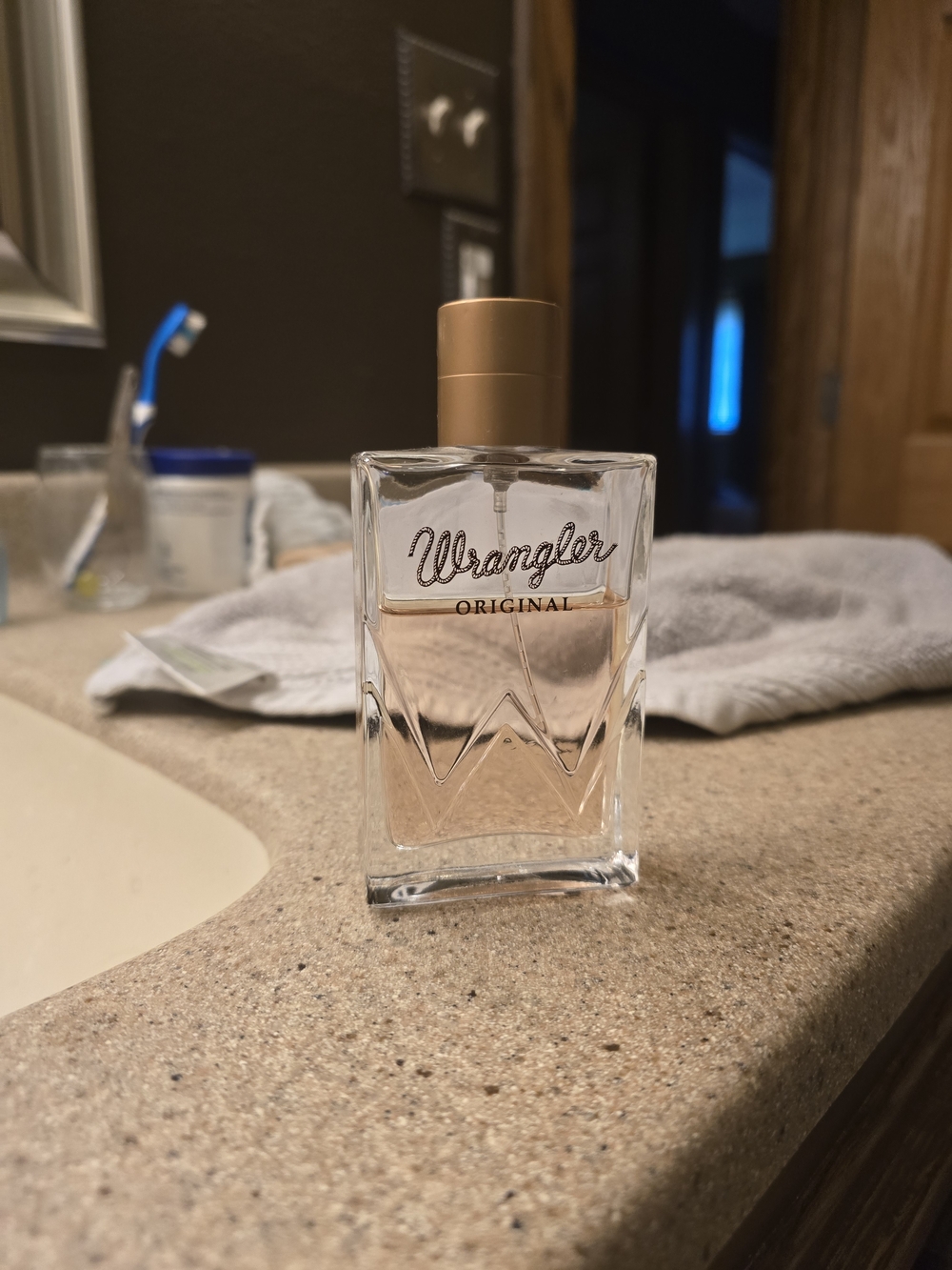 Wrangler Women's Perfume - Gold Clear Bottle